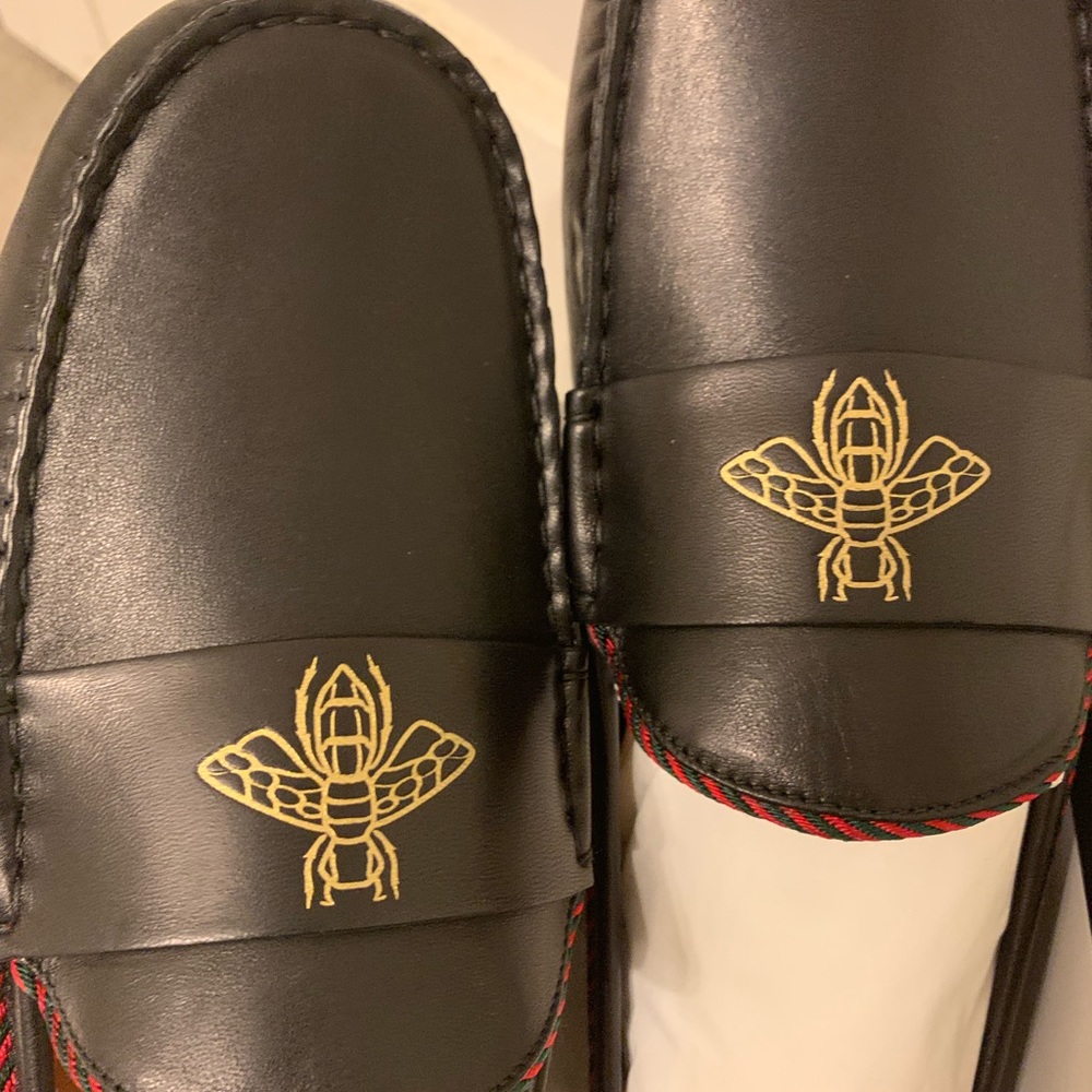 Gucci men’s butterfly sheos - Picture 4 of 8